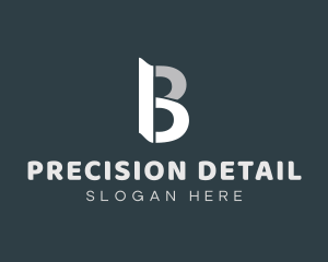 Professional Business Letter B logo design