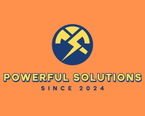 Tech Power Charge logo design