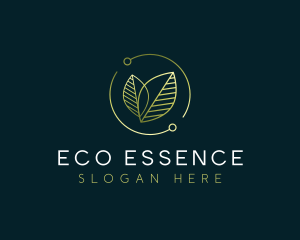 Leaf Nature Eco logo design