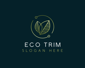 Leaf Nature Eco logo design