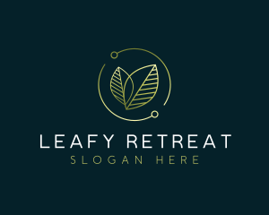 Leaf Nature Eco logo design