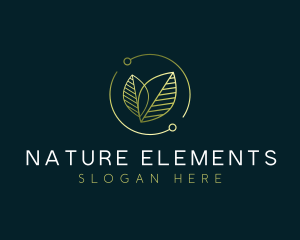 Leaf Nature Eco logo design