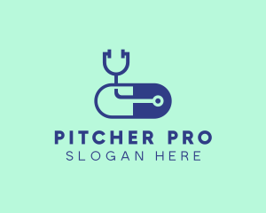 Medical Doctor Check Up logo design