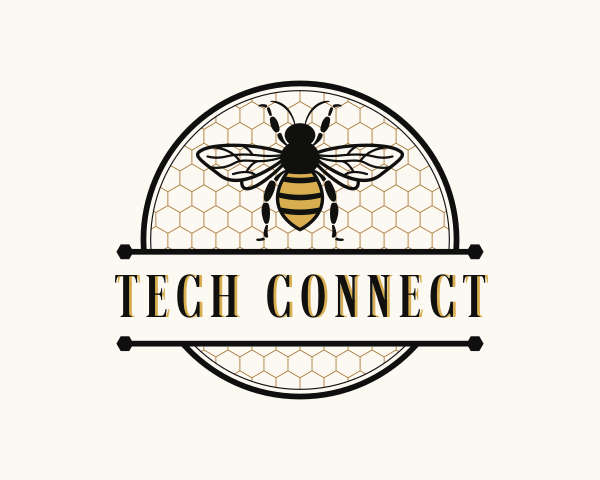 Honeycomb logo example 4