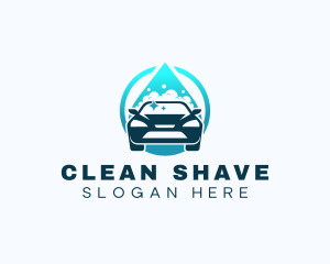 Droplet Car Cleaning logo design