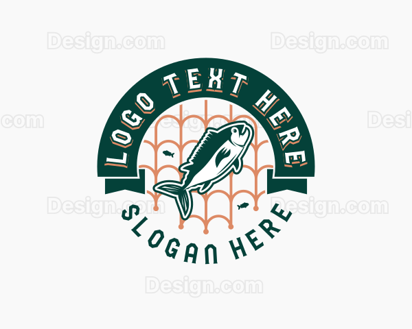 Fish Seafood Market Logo