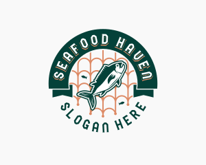 Fish Seafood Market logo design