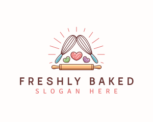 Cookie Baking Patisserie logo design