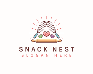 Cookie Baking Patisserie logo design