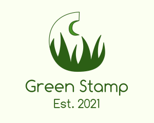 Green Evening Grass logo design