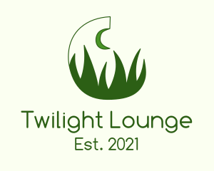 Green Evening Grass logo design