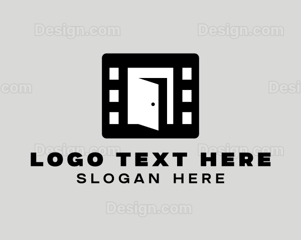 Film Strip Door Logo