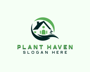 Plant Garden Landscaping logo design