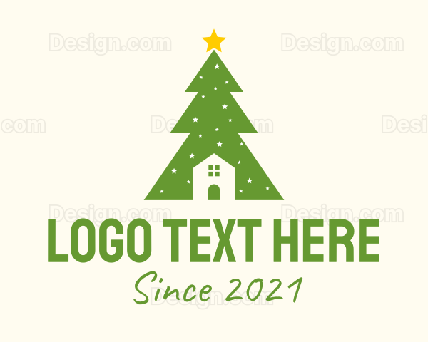 Christmas Tree Home Logo