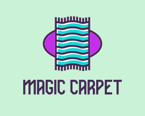 Carpet Beach Pattern logo design