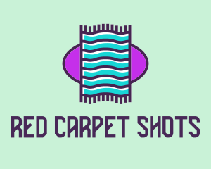 Carpet Beach Pattern logo design