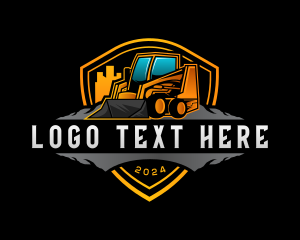 Skid Steer Construction logo