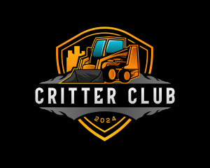 Skid Steer Construction logo design