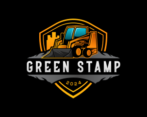 Skid Steer Construction logo design