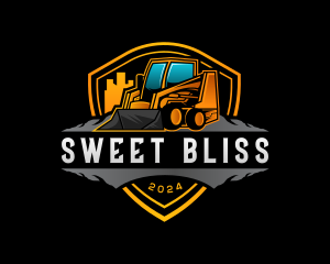 Skid Steer Construction logo design