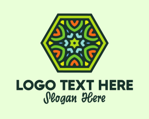 Geometric Textile Pattern  logo