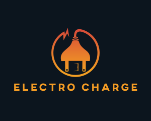 Electric House Utility logo design