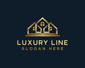 Luxury Village Realty logo design