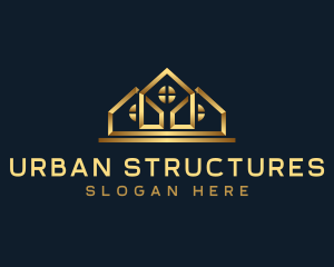 Luxury Village Realty logo design