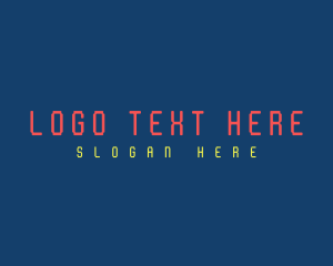 Gaming - Neon Cyber Wordmark logo design