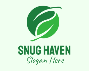 Green Leaf Herb Logo