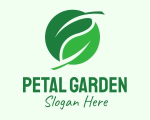 Green Leaf Herb logo design