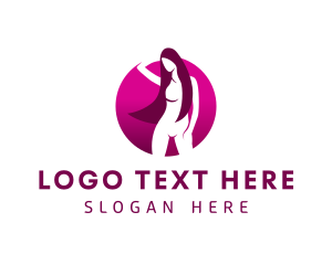 Sexy Nude Woman  Logo