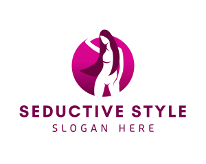 Sexy Nude Woman  logo