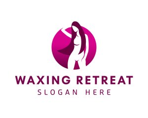 Waxing Nude Woman  logo