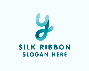 Cursive Ribbon Script Loop logo