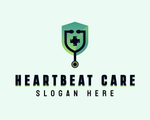 Stethoscope Medical Health logo