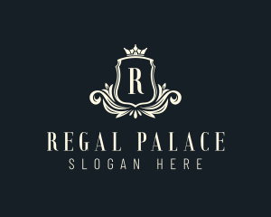 Regal Crown Shield logo design