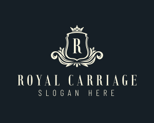 Regal Crown Shield logo design