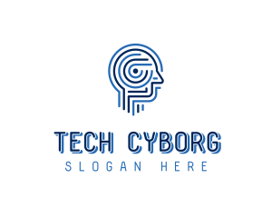 AI Technology Software logo design