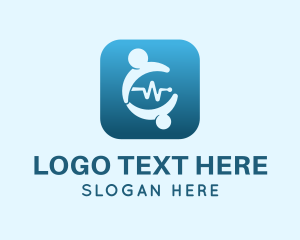 App - Lifeline Medical App logo design