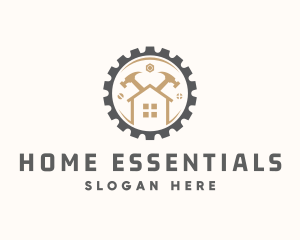 Home Construction Builder logo design