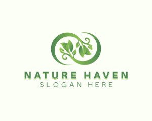 Natural Leaf Wellness logo design