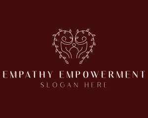 Heart Family Therapy logo design