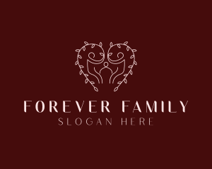 Heart Family Therapy logo design