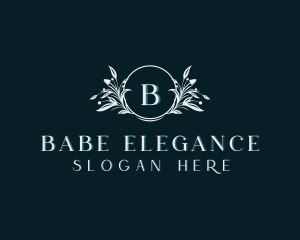 Elegant Flower Arrangement logo design