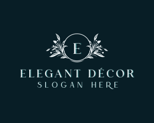 Elegant Flower Arrangement logo design