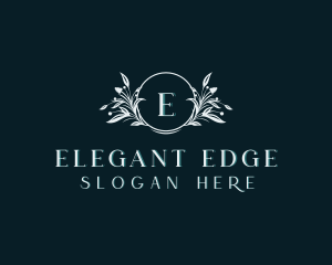 Elegant Flower Arrangement logo design