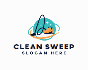 Housekeeping Vacuum Cleaner logo design