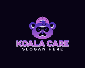 Koala Bear Gaming logo design