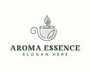 Spa Scented Candlelight logo design